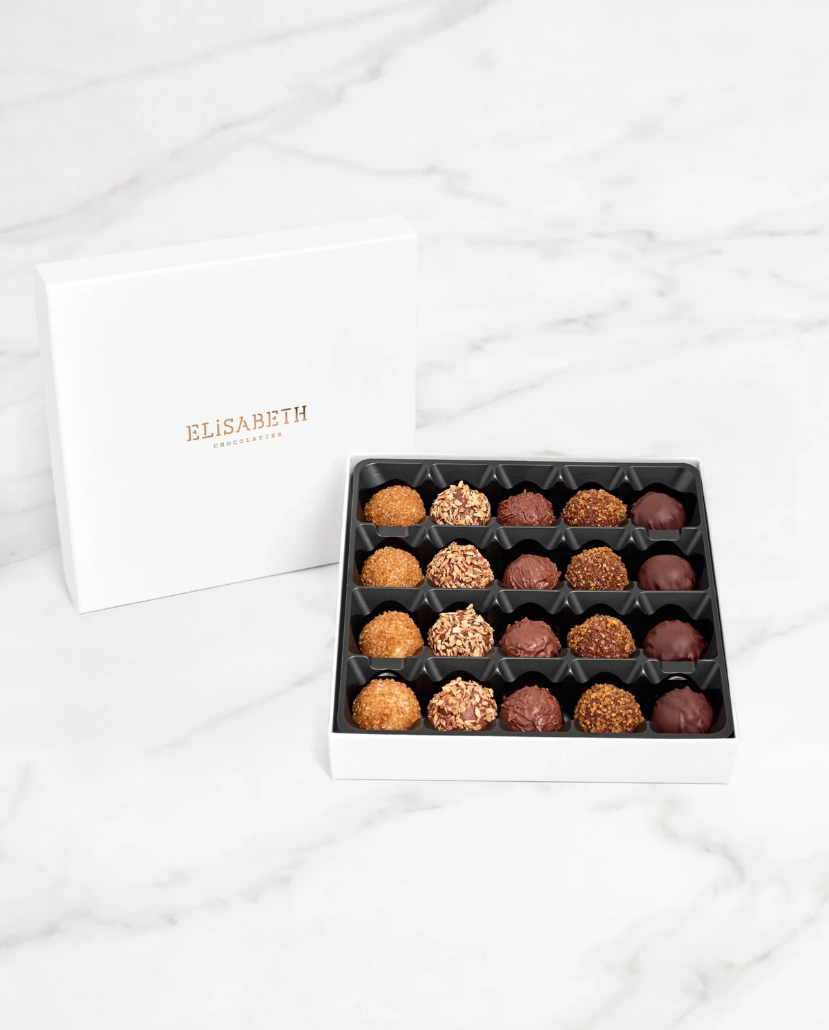 Truffle Mania - luxury gift box with 20 chocolate truffles