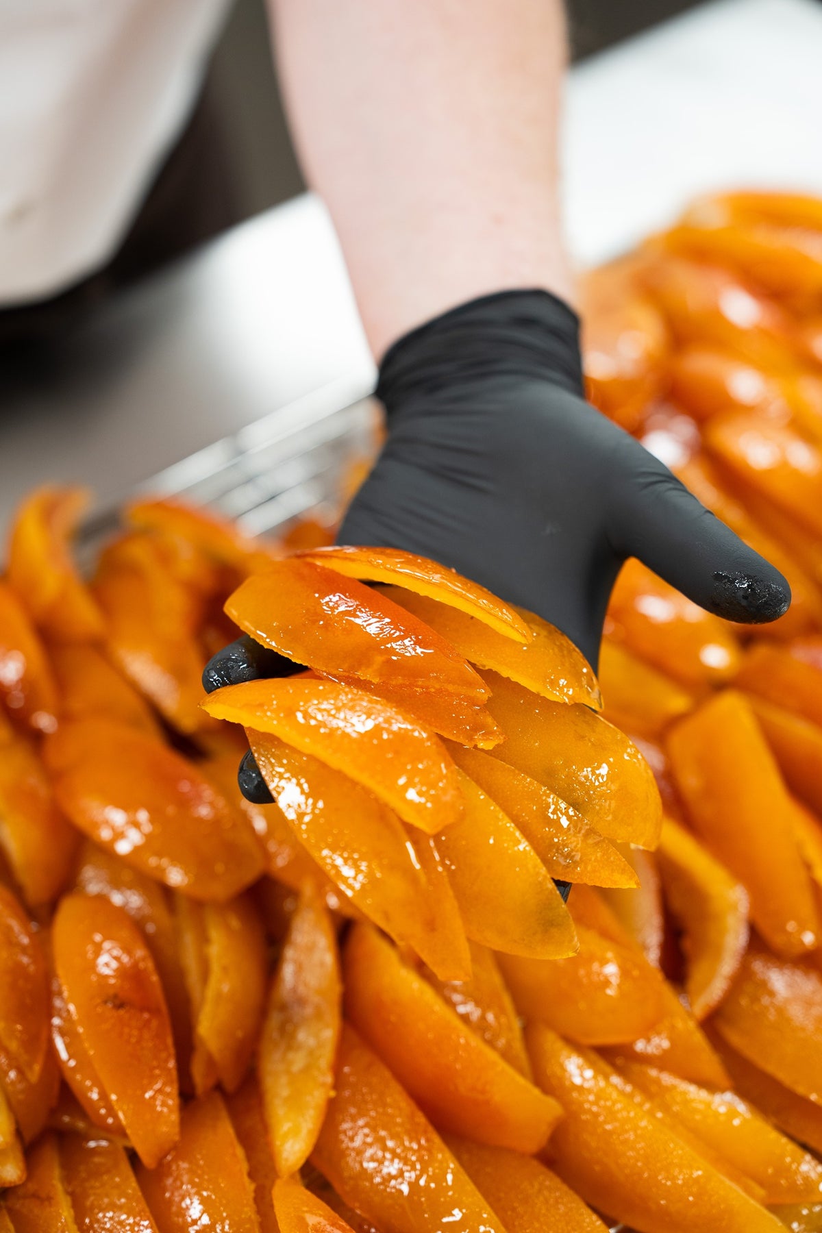 Luxe orangettes - Biologische sinaasappelschillen met pure chocolade 500 g