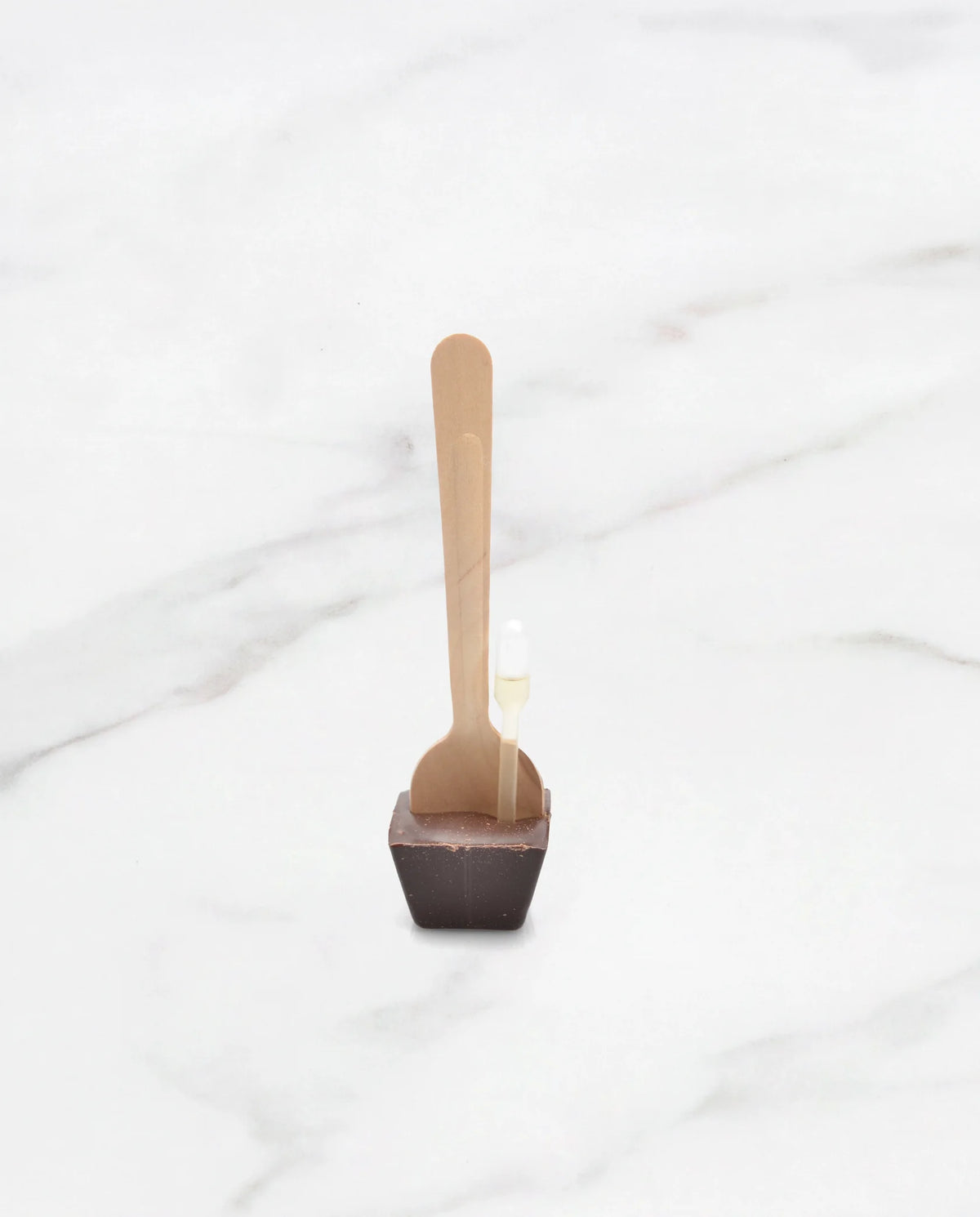 Chocospoon met whiskey