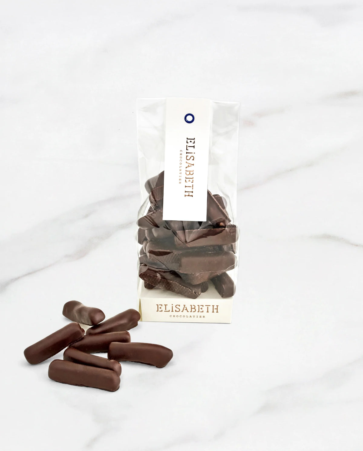 Gingerettes - Gekonfijte gember met donkere chocolade