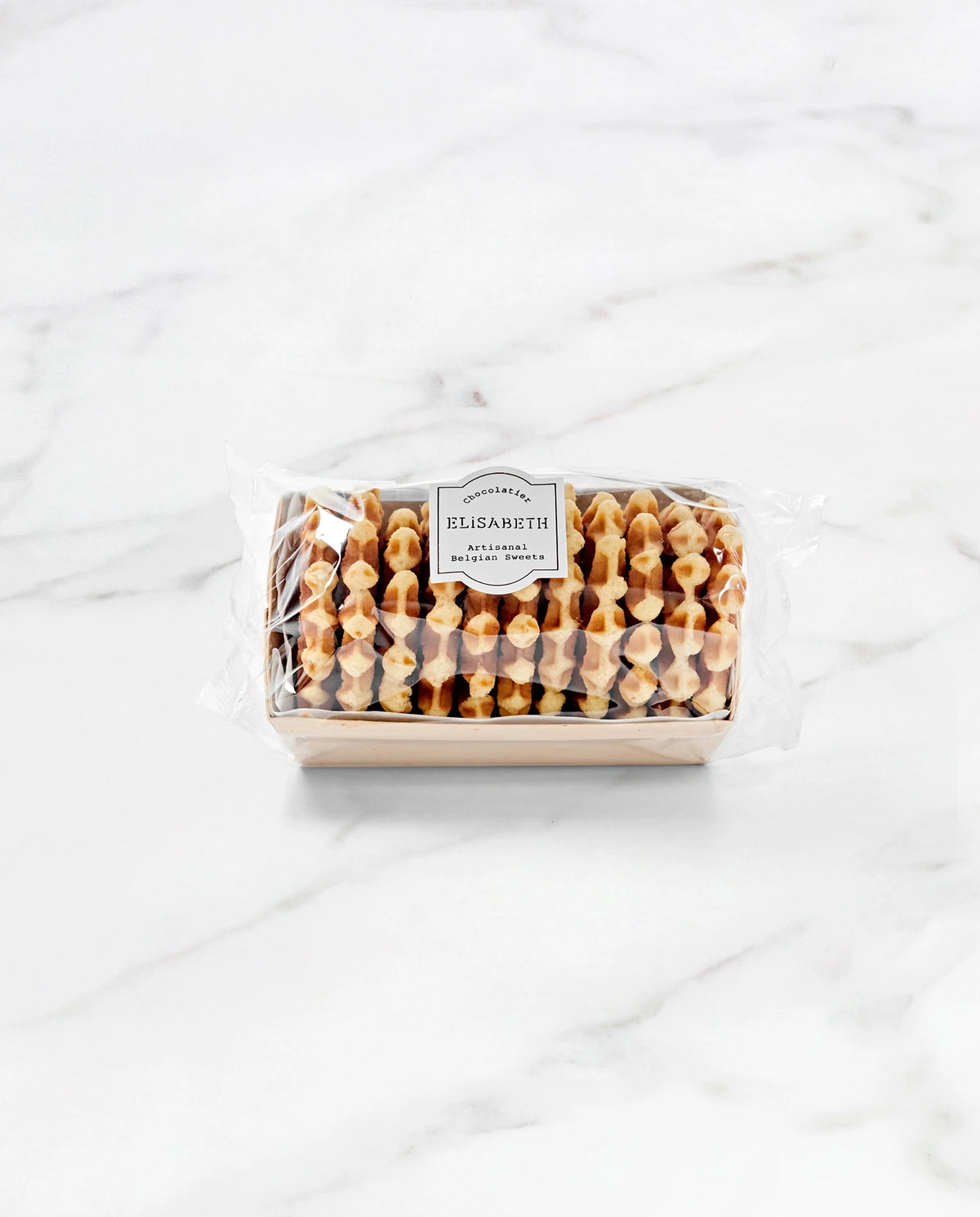Krokante boterwafels met vanillesmaak