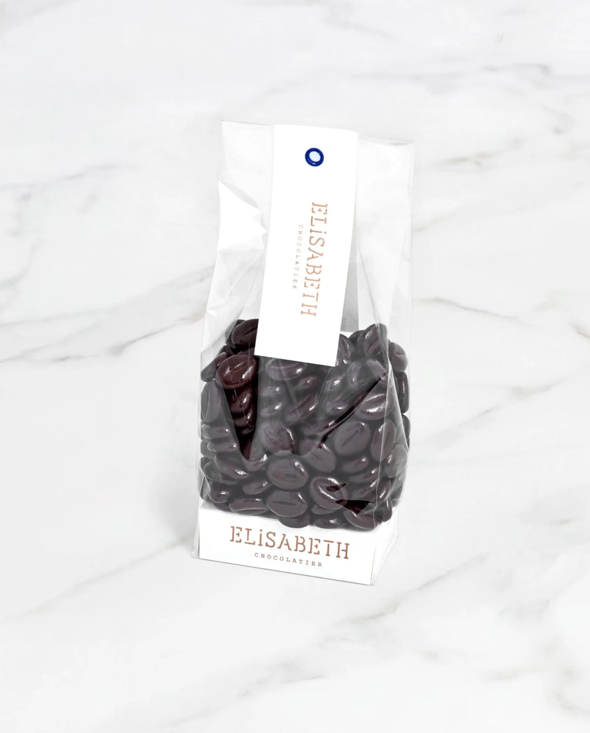 Donkere chocolade koffieboontjes