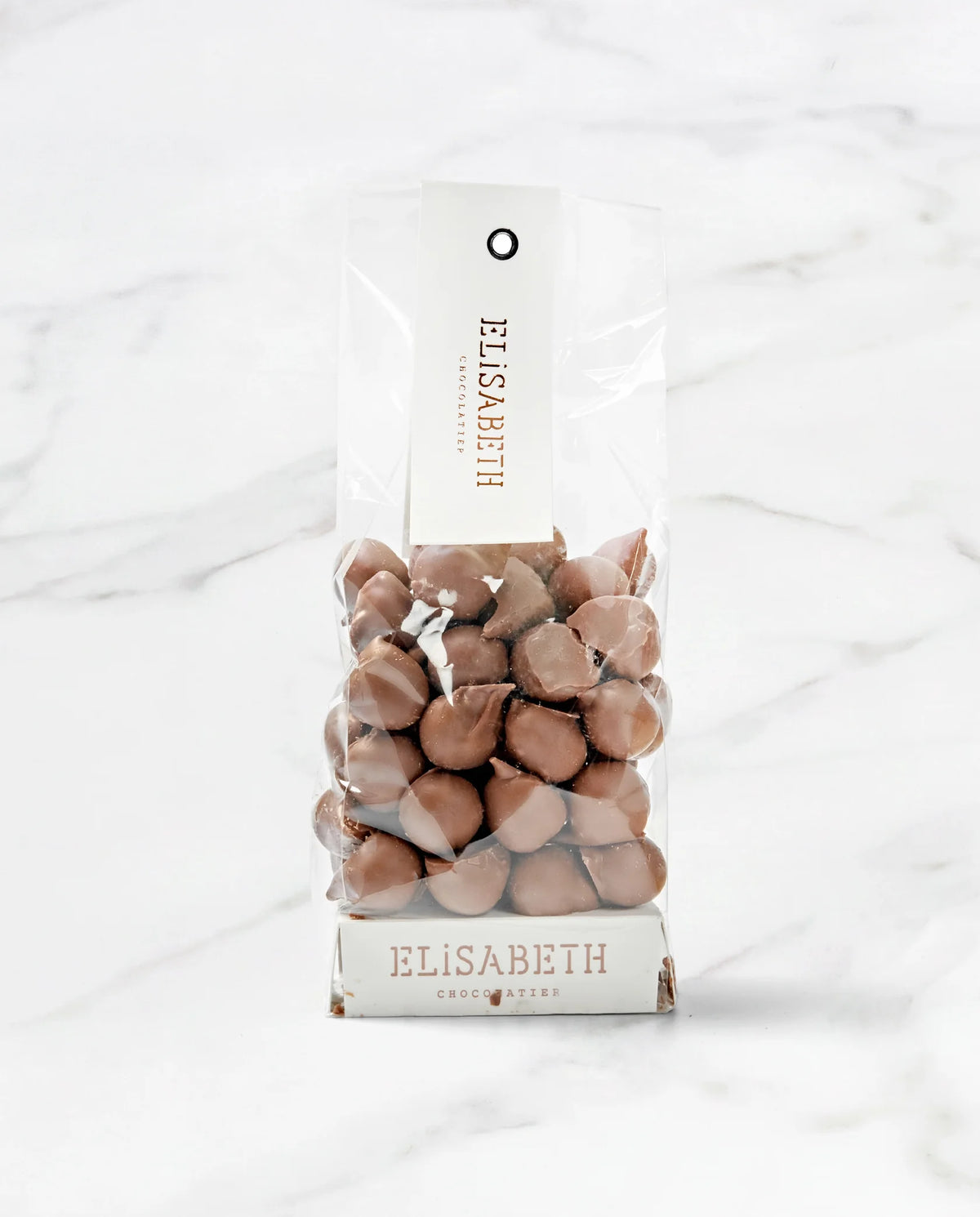 Hazelnootjes met melkchocolade