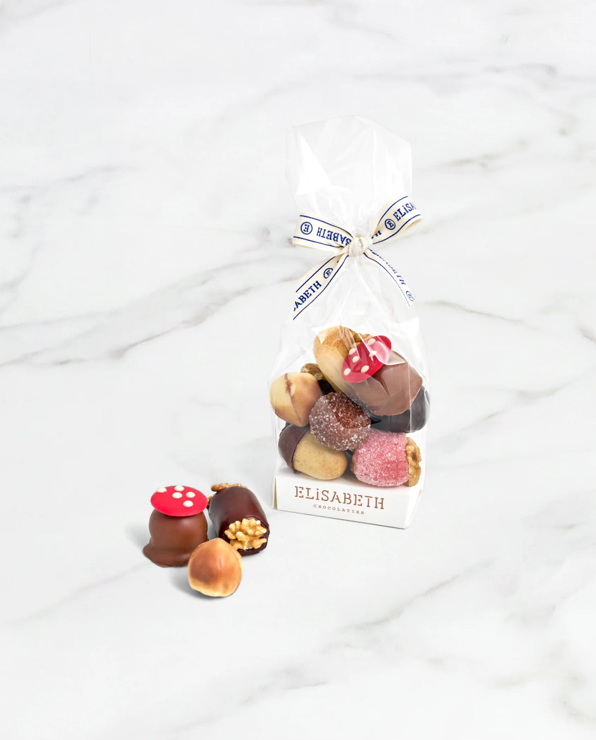Herfstmix chocolade en marsepein (zakje)