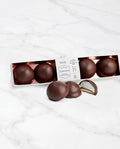 Artisanale melocakes met donkere chocolade
