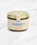 Jar of milk chocolate and peanut chocolate spread