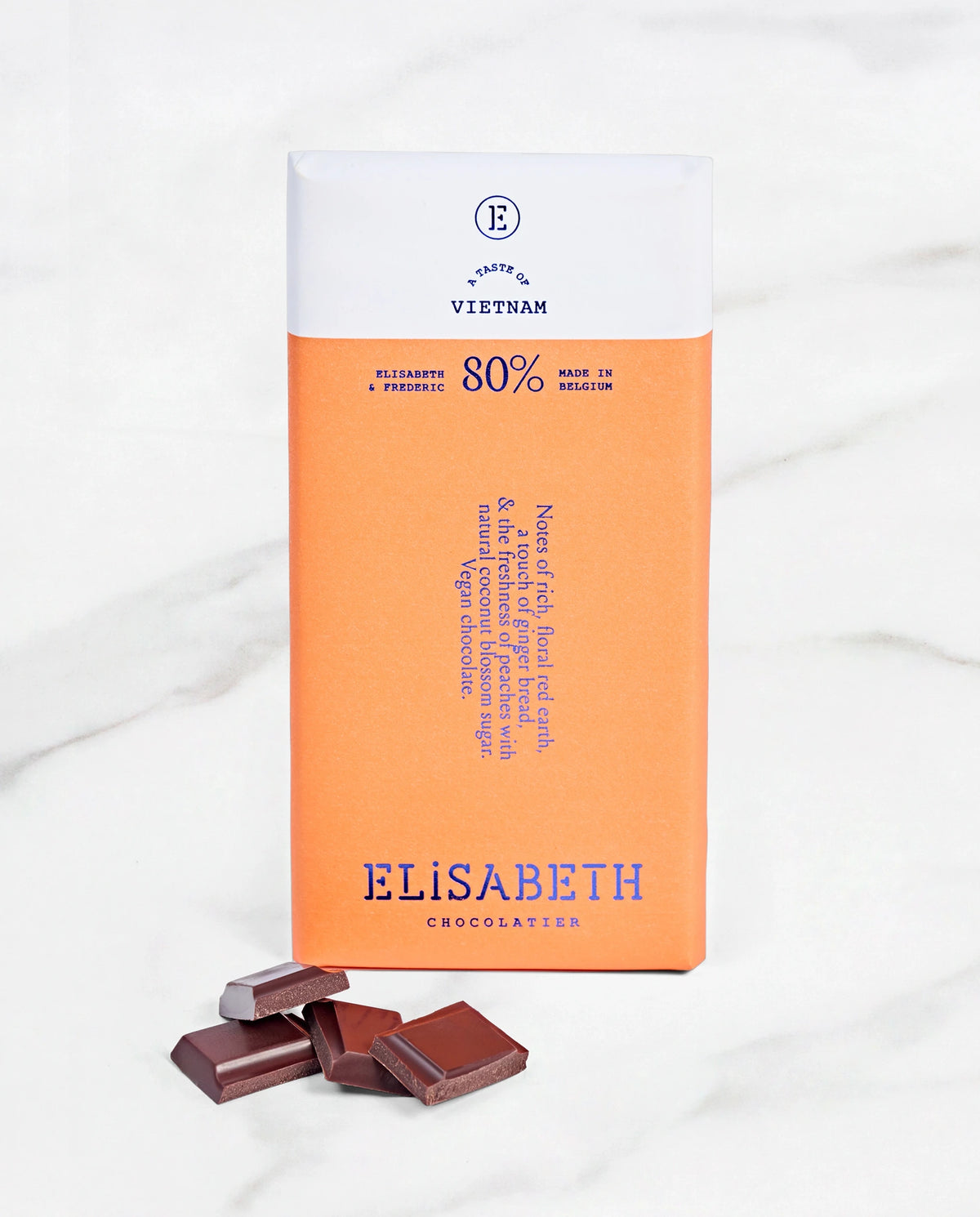 Single-origin donkere chocolade 80% Vietnam
