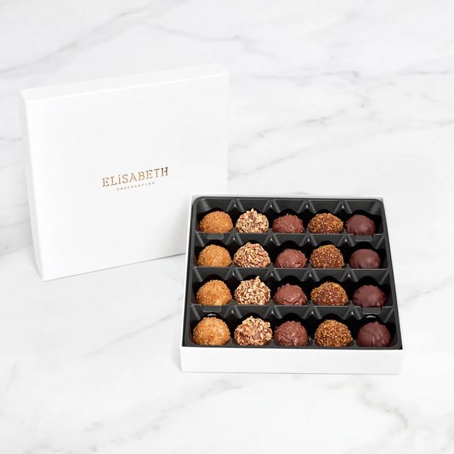 Geschenkdoos met chocoladetruffels